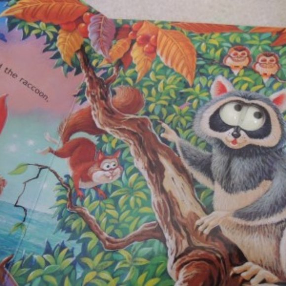 Glow Eyes in Dark Board Book 2007 Baby Bat Story by The Book Company - Picture 3 of 5